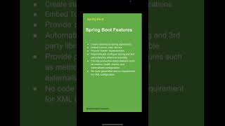 Spring Boot | Spring Boot Features (01) #springboot