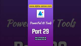 Powerful AI Tools 29 - AlphaSense AI Powered Insights from Financial Docs & Earnings Calls