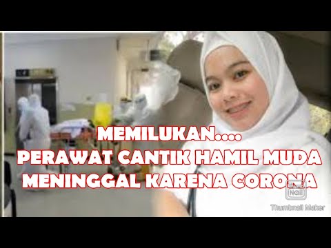 Memilukan Perawat Cantik hamil muda meninggal karena Corona