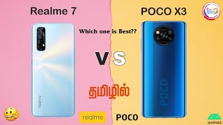 Realme 7 Vs Poco X3 Comparison 🔥🔥🔥 in Tamil ( Which will you Buy?? ) - TechApps Tamil.
