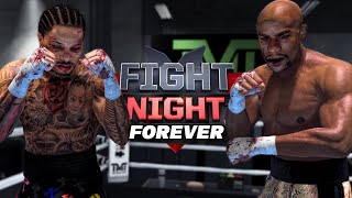 Fight Night Forever - Gervonta Davis vs Floyd Mayweather GETS BLOODY [FIGHT NIGHT 2025]