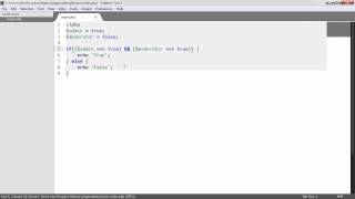 Learn PHP: Logical operators