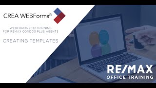 CREA WEBForms-Creating Templates