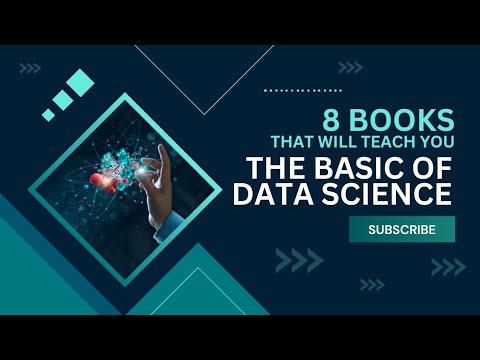 8 books for basic data science | data science | basics of data science