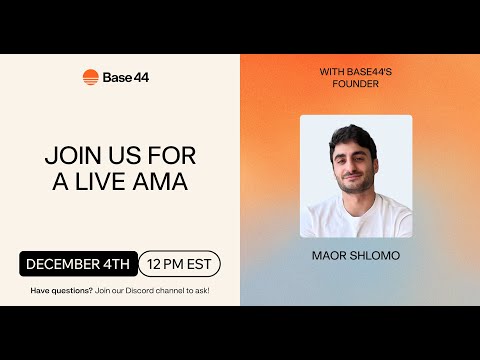 AMA with Maor Shlomo, Founder of Base44