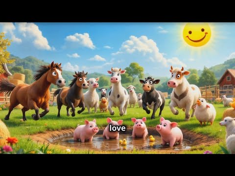 Rain Rain Go Away | Once upon a time - Animal Adventure | Nursery Rhyme Fun