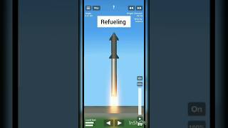 Starship HLS in spaceflight simulator|Lunar starship blueprint| #spaceexploration #humanspaceflight