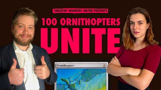 Pro Tour Competitors Draft 100 Ornithopters Paper Cube | !donate !cube !action !faq