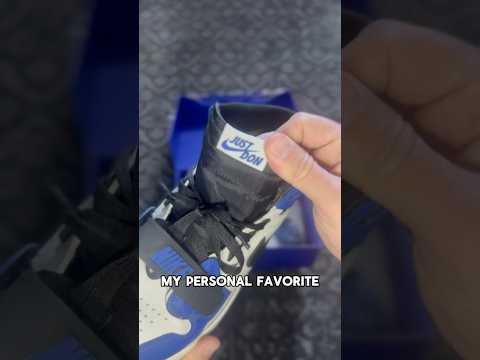 Unboxing Just Don x Jordan Legacy 312 "Storm Blue" Shoe | Jordan 1 + Jordan 3 + Air Alpha Force