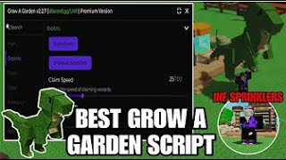🌱 Grow a Garden Script GUI 🚀 INFINITE SPRINKLER + AUTO EVENT + DINO PET SPAWN! [Pastebin]