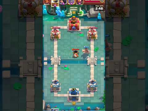 King tower activation with 1 elixir!
