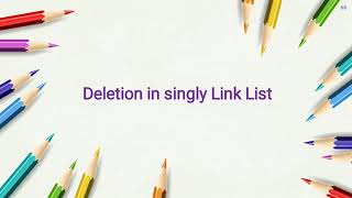 Deletion of first node from singly linked list - lecture 19/ DAA