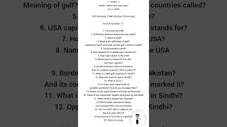 SPSC SST interview Questions 12-11-2024 #interviewquestions #spsc #sst #secondaryschoolteacher#2025