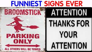 Absolutely Dumb Signs For Those In Need Of A Good Laugh || video compilation #66