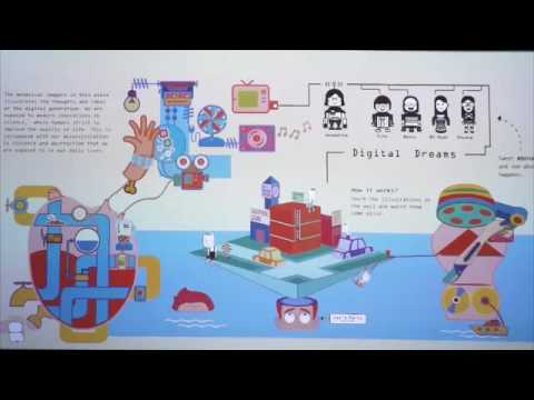 Making of Digital Dreams - the installation that comes alive through interaction