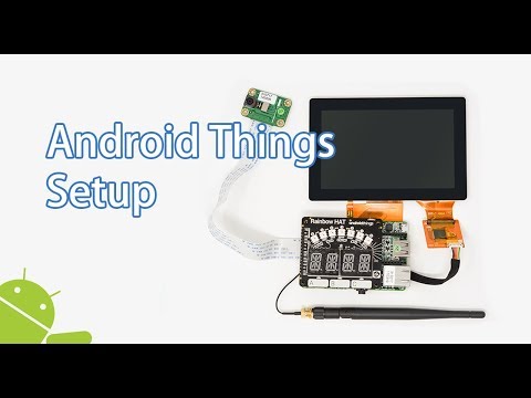 How to setup Android Things with Pico Pro Maker Kit
