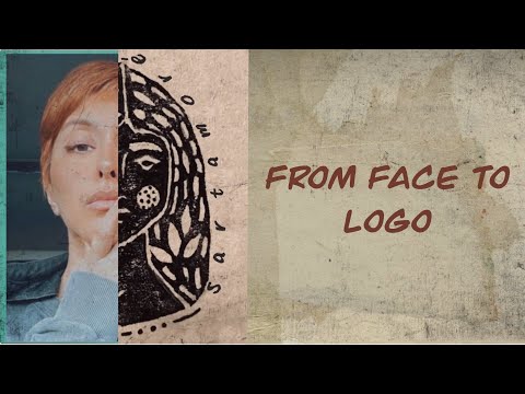 My Personal Brand Logo – Designed with Linocut, Handcrafted with Passion #art #fyp #video #linocut