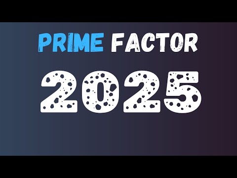 Prime Factoring Using Ladder Method