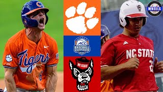 #5 Clemson vs #4 NC State (EXCITING GAME!) | Quarterfinal Round | 2025 College Baseball Highlights