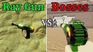 Ray Pistol vs Bosses | Roblox Dead Rails (Alien Update)