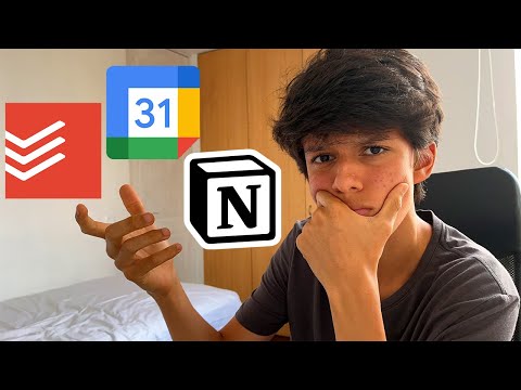 My Simple Productivity System // Todoist + Calendar + Notion