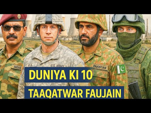 Duniya Ki 10 Sabse Taaqatwar Faujain | Pakistan Aur India Ki Shandar Position Aur Chhupi Hui Taqat