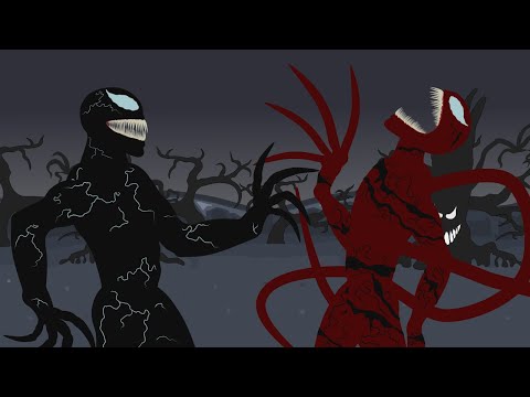 Venom vs. Carnage battle