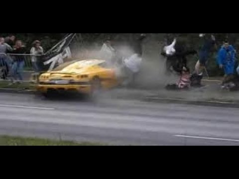 SUPERCAR CRASH & FAILS caught on camera   Careless Drivers