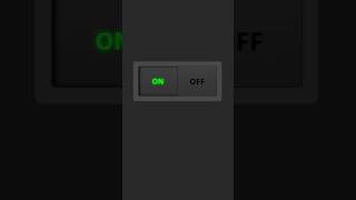 ON/OFF Toggle Button Using Only HTML & CSS | No JavaScript Needed!