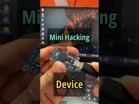 Mini Hacking Device 💥 #tech #hack #hacker #hackinginhindi #hacking #rubberducky #minihacks