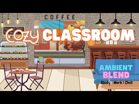 Cafe Fall Jazz [Coffee Shop Noise Level for Classrooms, Study, Work and Focus]