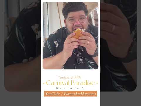 #CarnivalParadise #CarnivalCruise #Foodie #FoodOnACruise #GuysBurgerJoint