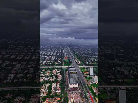 Islamabad view in rain