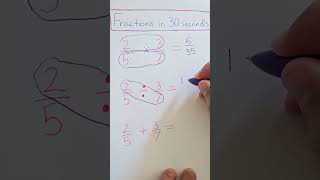 Easy fractions tricks that will blow your mind! How to solve fractions #mathtrick #mathforkids