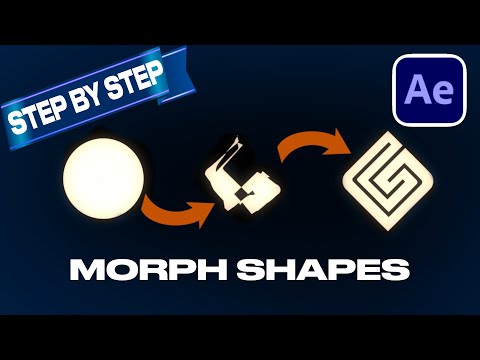 How to morph ANY Logos & Shapes in After Effects