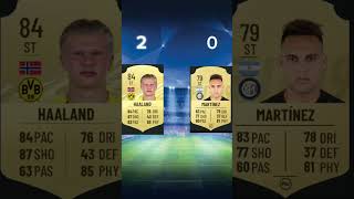 Haaland vs Martinez 🔥 FIFA Evolution #trending #fifa #football #footballevolution
