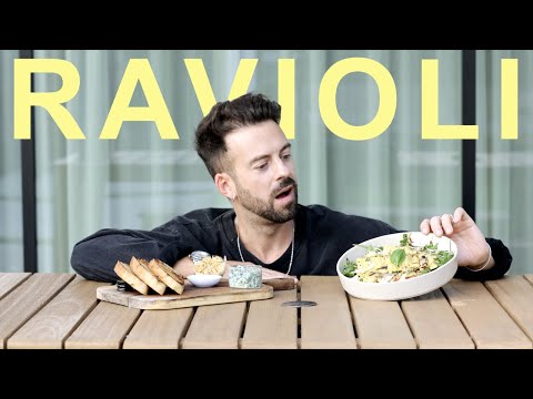 Easy Homemade Ravioli w/Spinach & Ricotta