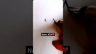 Write ￼ur name like a game#734 #shorts #namewritting #writingtechniques #handwritingstyles #nameart