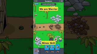 Mines Skill in Game We are Warriors #shorts #wearewarriors