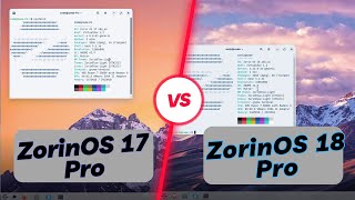 ZorinOS 17 Pro vs ZorinOS 18 Pro | RAM Consumption
