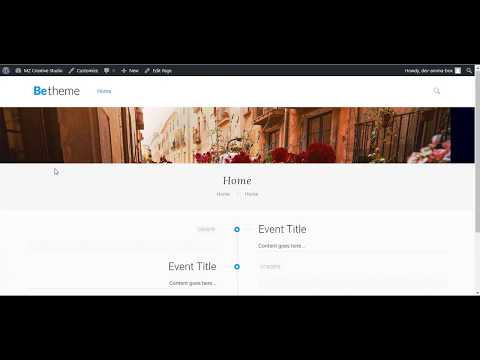 How to add Timeline in BeTheme website using Muffin Builder