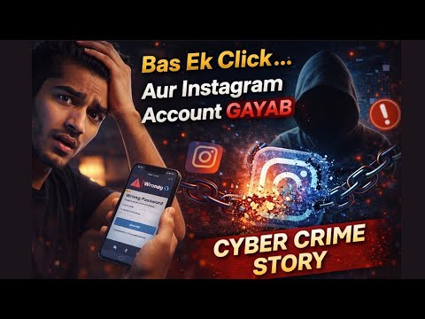 Bas Ek Click… Aur Instagram Account Gayab | Cyber Crime Story 