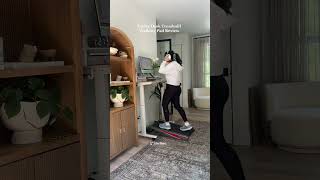 highly recommend this under desk treadmill walking pad and standing desk #walkingchallenge