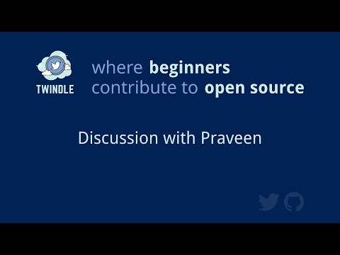 Discussion with Praveen