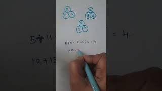 Find the missing numbers.Tricky number Puzzle problems. Aptitude questions  #mathshorts #mathematics