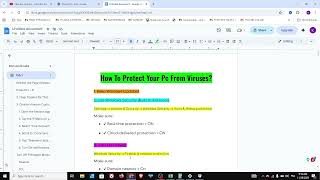 How To Protect Your Pc From Viruses  - Full Guide