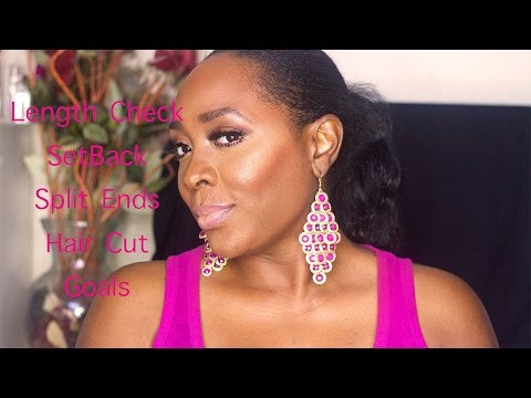 Hair Talk: Length Check, Split Ends, Set Back, Goals