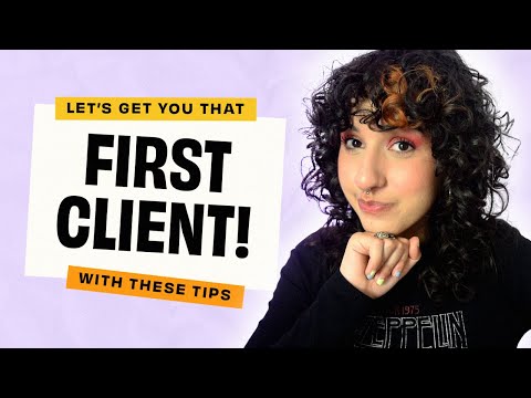 How to get Graphic Design Clients (and get paid what you're worth!!)