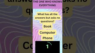 Are You the One Who Knows Everything? #brainteasers #puzzlechallenges  #brainworkout #guesstheanswer