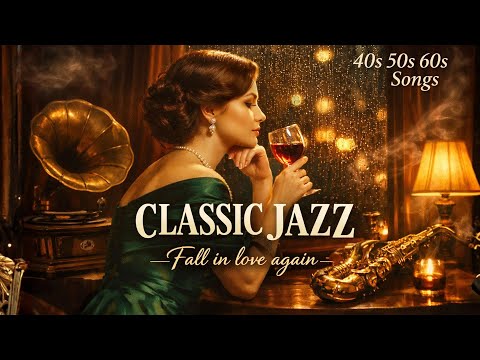 Best Romantic Jazz Songs 🎷 Relaxing Classic Jazz Playlist from the 40s to 60s